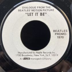 Dialogue From The Beatles' Motion Picture "Let It Be"