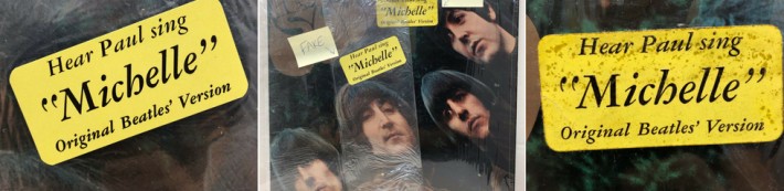 Beatles - Rubber Soul w/ Sticker
